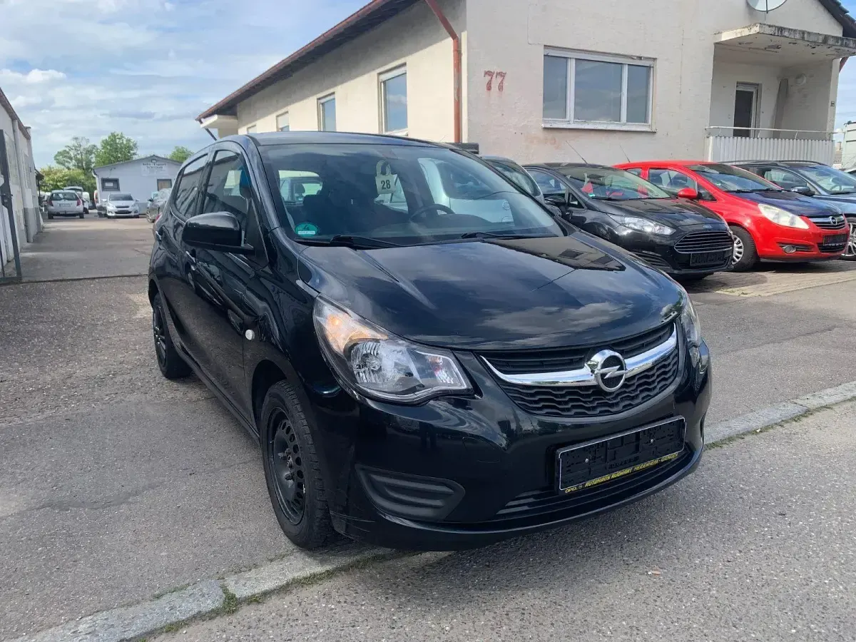 Gebraucht Opel Karl Edition 75 PS (55 kW) 2016 Karbonschw graphitschw midnigh Kleinwagen