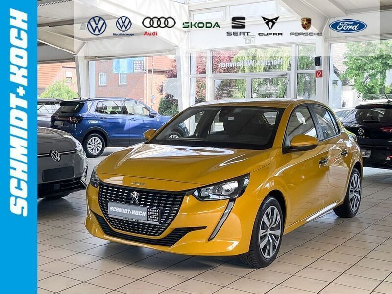 Gelb Gebraucht 2020 Peugeot 208 Active Kleinwagen | 10.700 € (Superpreis) - Bild 1/4