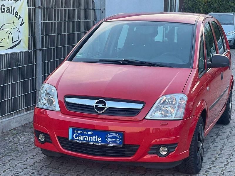 Magmarot/flame red Gebraucht 2009 Opel Meriva Selection Van / Kleinbus | 5.990 € (Teuer) - Bild 1/4