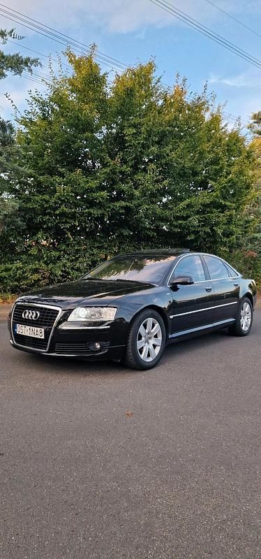 Schwarz Gebraucht 2007 Audi A8 Limousine | 6.999 € (Guter Preis) - Bild 1/4