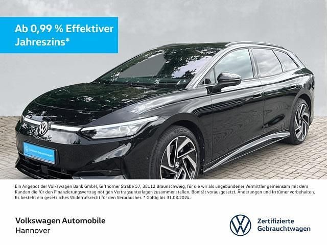 Grenadillschwarz metallic Gebraucht 2024 VW ID.7 Pro Limousine | 53.850 € - Bild 1/3