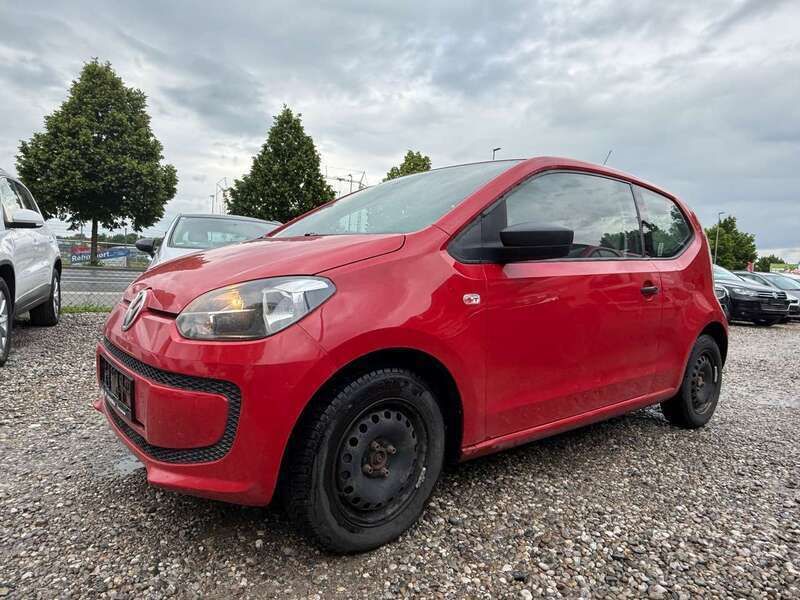 Rot Gebraucht 2012 VW up! take up! Kleinwagen | 2.590 € (Superpreis) - Bild 1/4