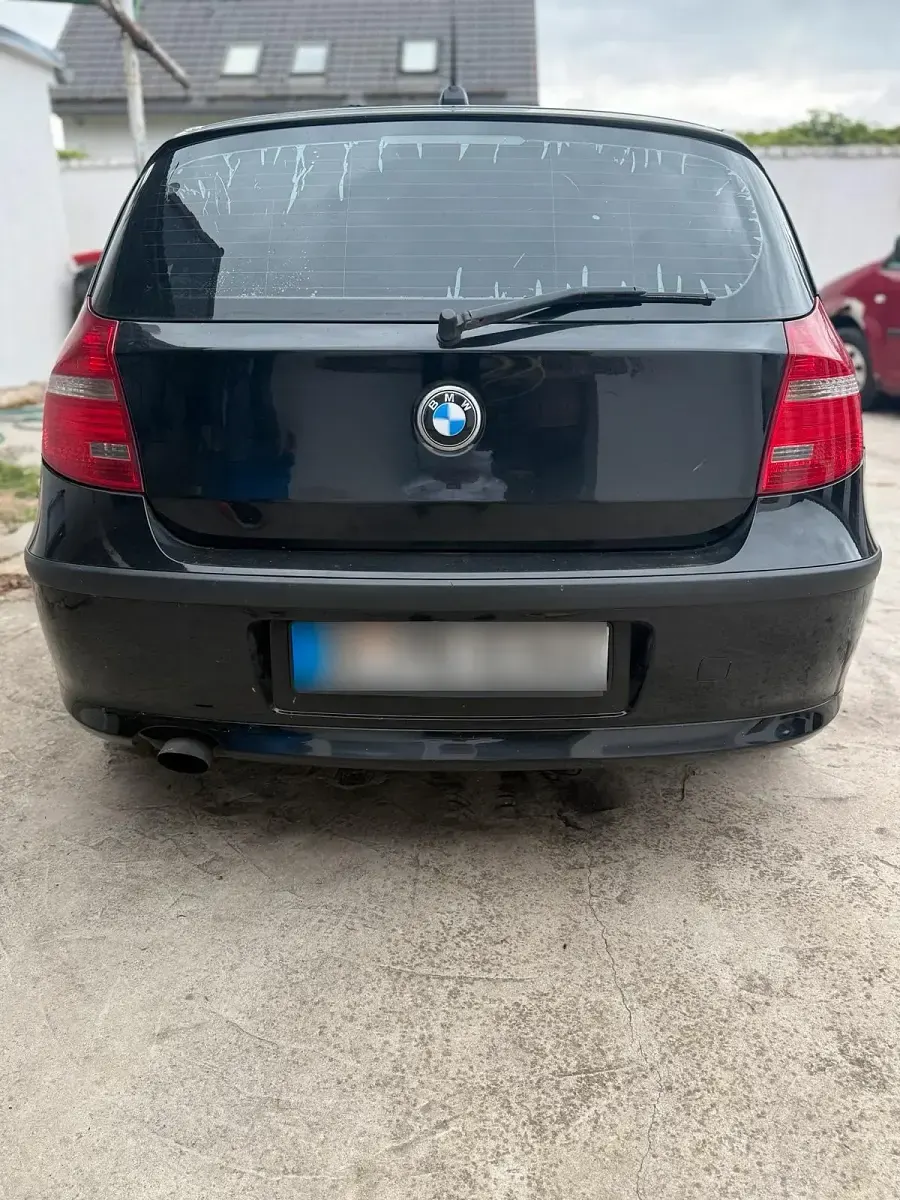 Gebraucht BMW 116 2008 Schwarz Kleinwagen