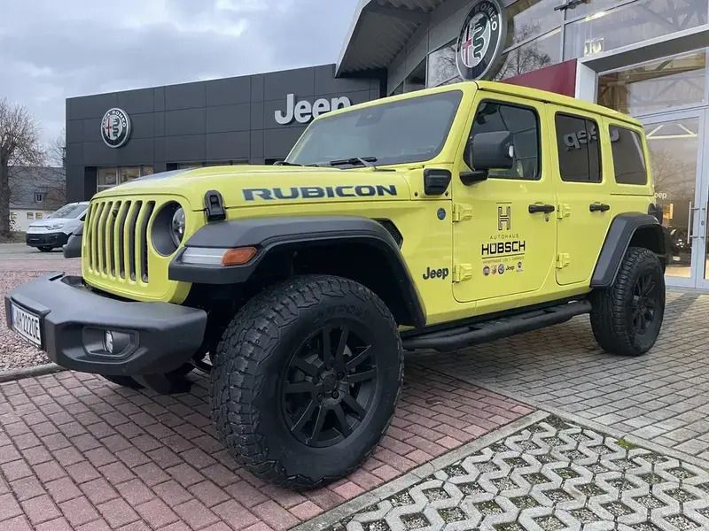 Gebraucht Jeep Wrangler Rubicon 381 PS (280 kW) 2022 High velocity clear coat SUV