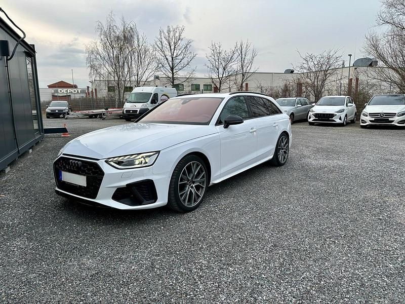 Weiß Gebraucht 2023 Audi S4 Comfort Kombi | 49.995 € (Fairer Preis) - Bild 1/4