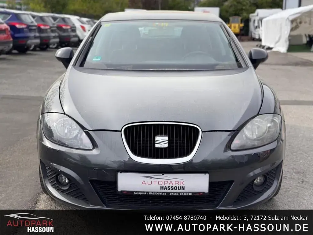 Brugt Seat Leon Reference 105 HK (77 kW) 2012 Grå Sedan