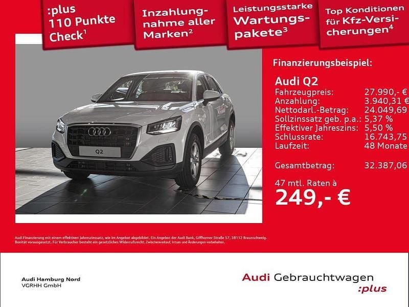 Gebraucht Audi Q2 Comfort 150 PS (110 kW) 2025 Arkonaweiß SUV