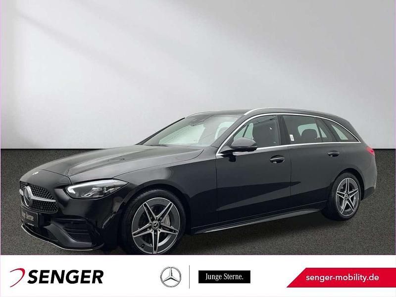 Schwarz Gebraucht 2024 Mercedes C300 AMG Kombi | 46.480 € (Fairer Preis) - Bild 1/3