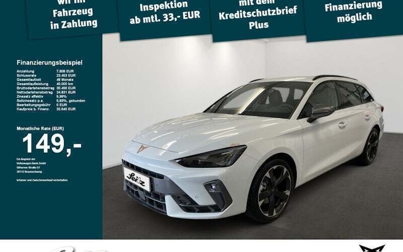 Nevada weiss Neu 2025 Cupra Leon Kombi | 32.640 € (Guter Preis) - Bild 1/4