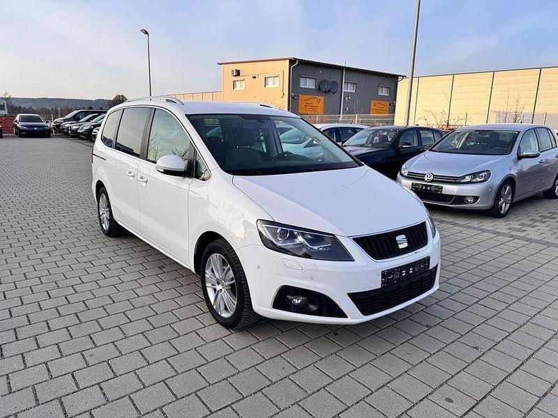 Gebraucht Seat Alhambra Style 140 PS (102 kW) 2012 Weiß Van / Kleinbus