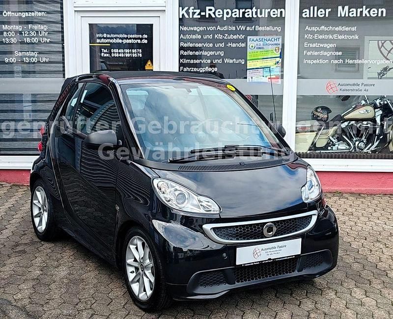 Schwarz Gebraucht 2015 Smart ForTwo Cabrio Cabrio | 7.914 € (Fairer Preis) - Bild 1/4