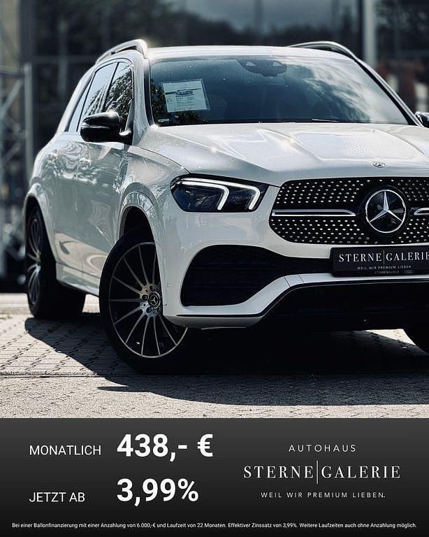 Polarweiss unilack Gebraucht 2019 Mercedes GLE350 AMG line SUV | 58.900 € (Etwas zu teuer) - Bild 1/4