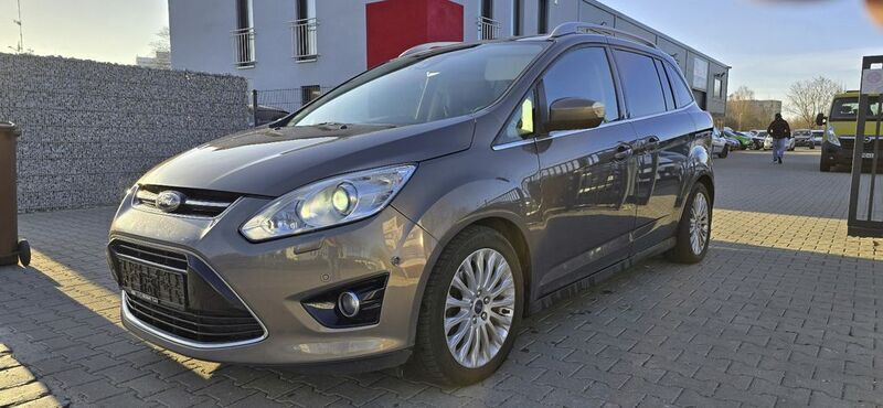 Braun Gebraucht 2014 Ford Grand C-Max Titanium Van / Kleinbus | 3.990 € (Guter Preis) - Bild 1/4