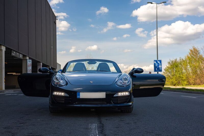 Schwarz Gebraucht 2009 Porsche Boxster S Cabrio | 32.900 € (Guter Preis) - Bild 1/4