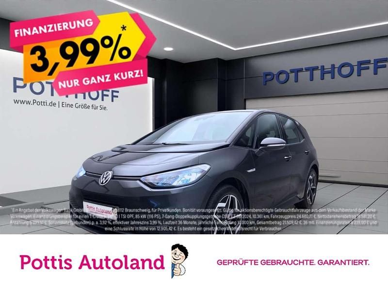 Grau Gebraucht 2021 VW ID.3 Pro Performance Kleinwagen | 20.177 € (Superpreis) - Bild 1/4