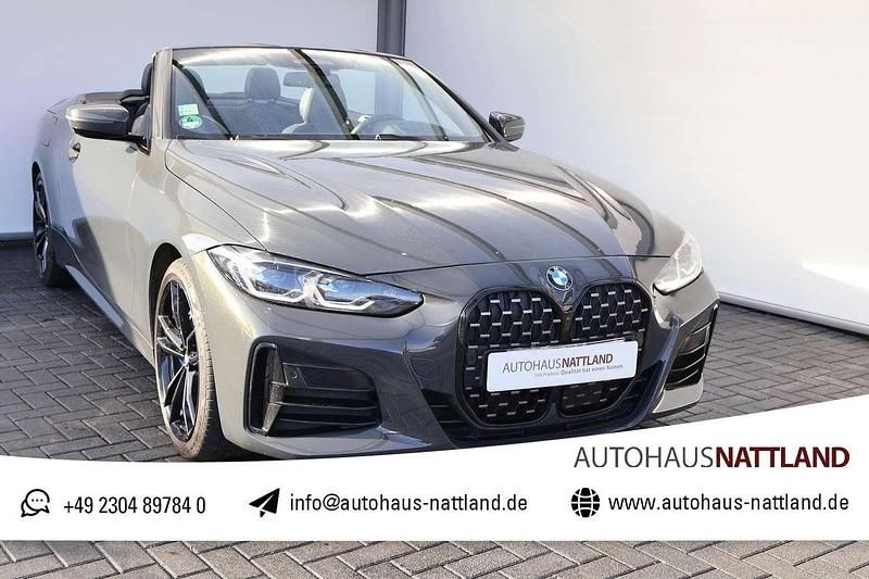 Dravitgrau Gebraucht 2022 BMW 440 M Sport Cabrio | 41.450 € (Fairer Preis) - Bild 1/4
