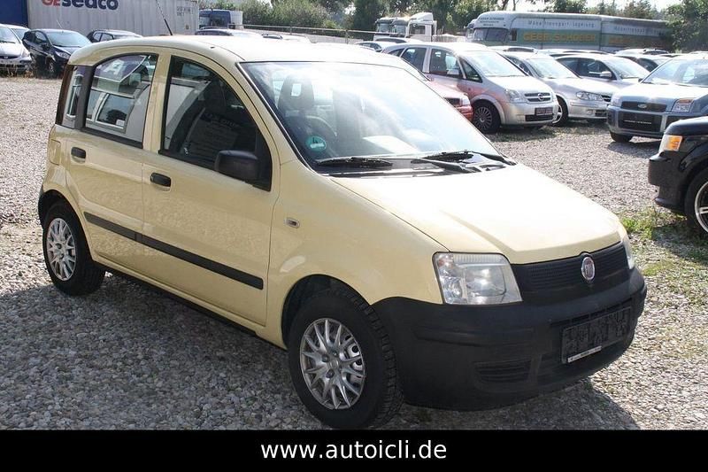 Gebraucht Fiat Panda 54 PS (39 kW) 2008 Gelb Kleinwagen