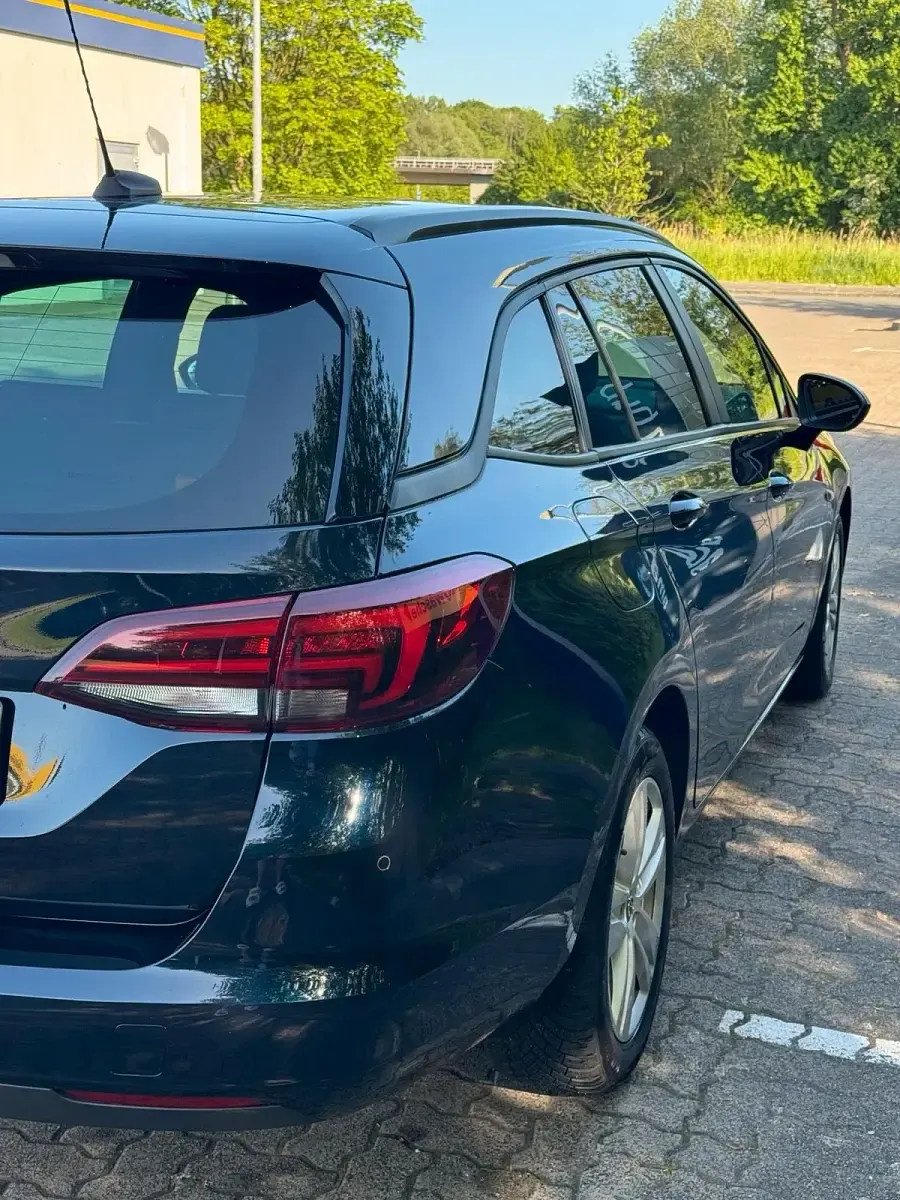 Gebraucht Opel Astra Business 110 PS (80 kW) 2019 Blau Kombi