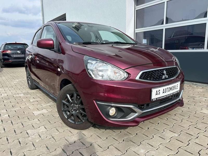 Gebraucht Mitsubishi Space Star Edition+ 80 PS (58 kW) 2016 Bluish red Kleinwagen