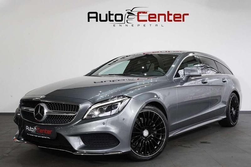 Selenitgrau Gebraucht 2016 Mercedes CLS350 AMG Kombi | 30.890 € (Teuer) - Bild 1/4