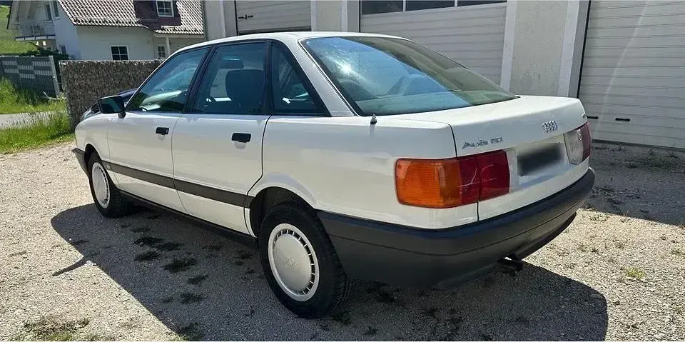 Gebraucht Audi 80 90 PS (66 kW) 1990 Weiß Limousine