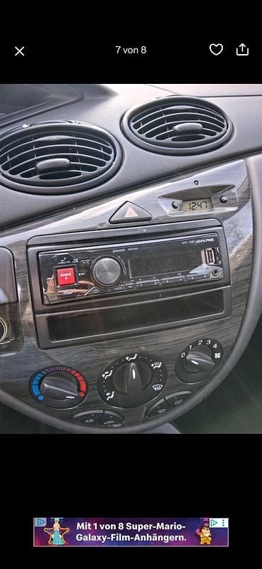 Gebraucht Ford Focus Ghia 100 PS (73 kW) 1999 Blau Kleinwagen