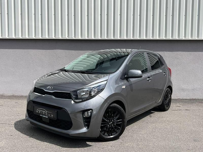 Grau Gebraucht 2021 Kia Picanto DREAM-TEAM Edition Kleinwagen | 8.890 € (Guter Preis) - Bild 1/4