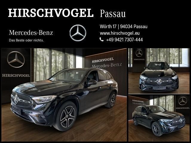 Obsidianschwarz (metallic) Gebraucht 2024 Mercedes GLC220 AMG line SUV | 56.290 € (Superpreis) - Bild 1/4