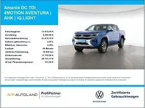 Gebraucht VW Amarok 241 PS (177 kW) 2025 Blau (mid blue) Pickup