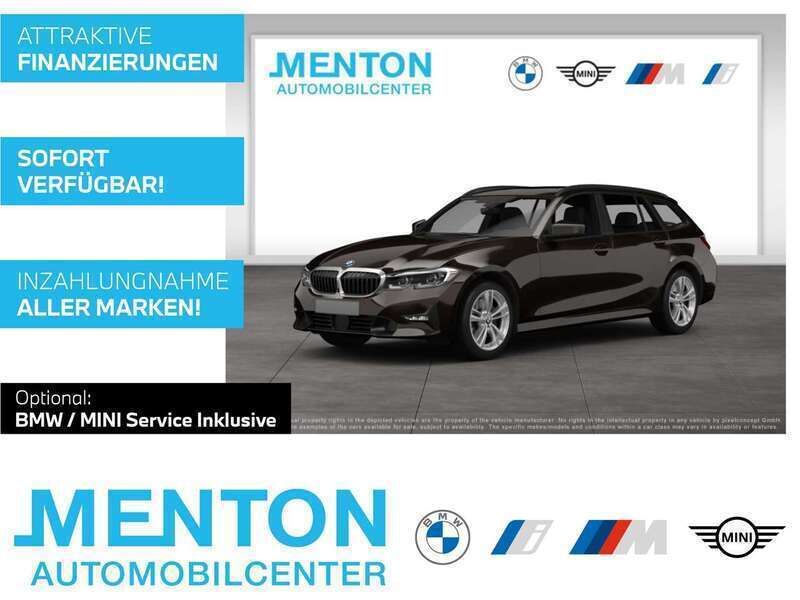 Schwarz Gebraucht 2022 BMW 320e Sport Line Kombi | 29.890 € (Fairer Preis) - Bild 1/4