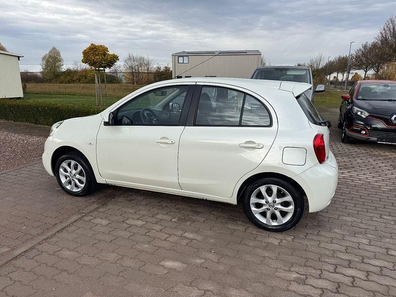 Gebraucht Nissan Micra 80 PS (58 kW) 2015 Weiß Limousine