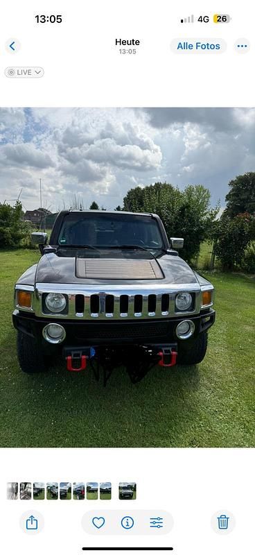 Schwarz Gebraucht 2006 Hummer H3 SUV | 10.250 € (Fairer Preis) - Bild 1/4