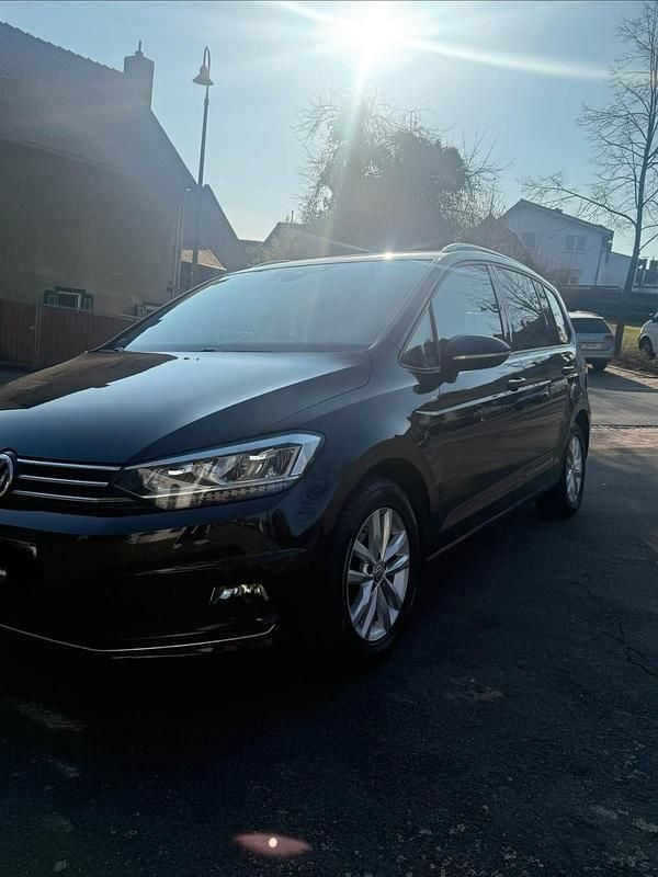 Gebraucht VW Touran Join 150 PS (110 kW) 2018 Schwarz Van / Kleinbus