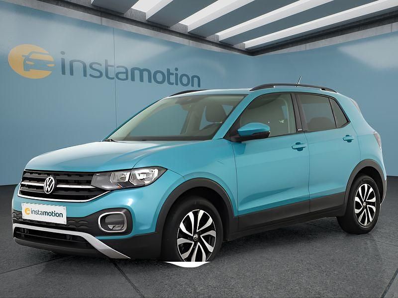 Blau Gebraucht 2021 VW T-Cross SUV | 16.649 € (Fairer Preis) - Bild 1/4