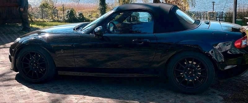 Usata Mazda MX5 184 CV (135 kW) 2014 Nero Cabrio