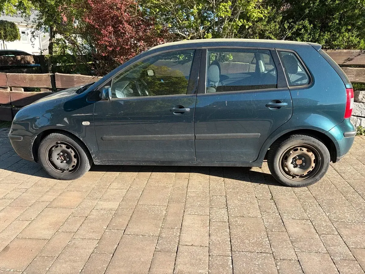 Gebraucht VW Polo 65 PS (47 kW) 2002 Grün Kleinwagen