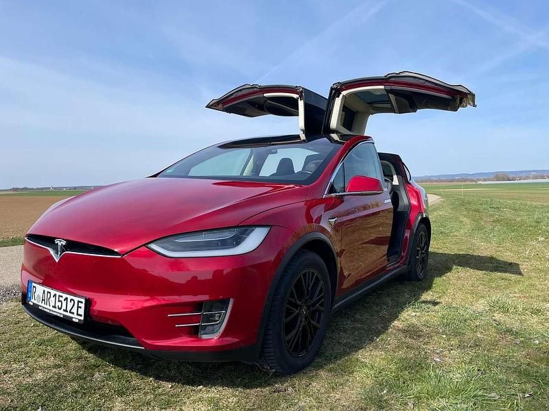 Gebraucht Tesla Model X 386 kW (525 PS) 2019 Rot SUV