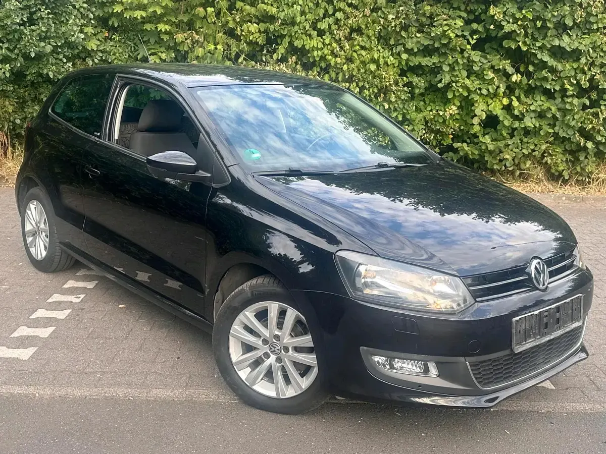 Gebraucht VW Polo Style 2011 Schwarz Kleinwagen