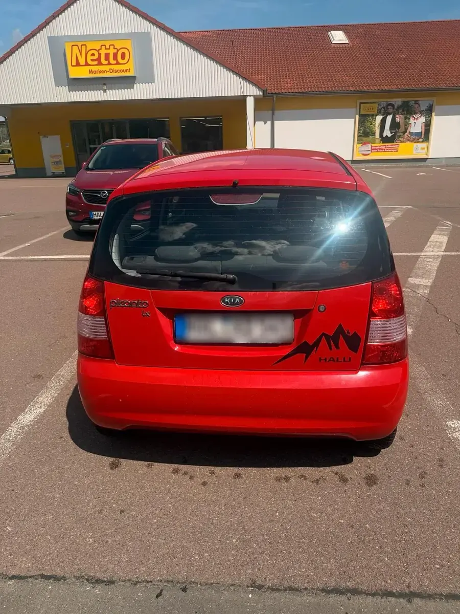 Gebraucht Kia Picanto 65 PS (47 kW) 2006 Rot Kleinwagen