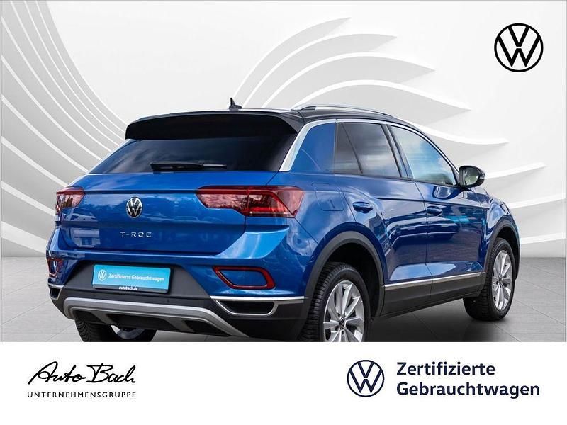 Gebraucht VW T-Roc Style 110 PS (80 kW) 2023 Blau SUV