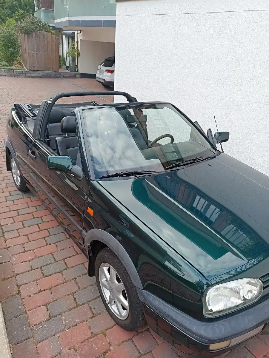 Gebraucht VW Golf Cabriolet 116 PS (85 kW) 1994 Grün Cabrio