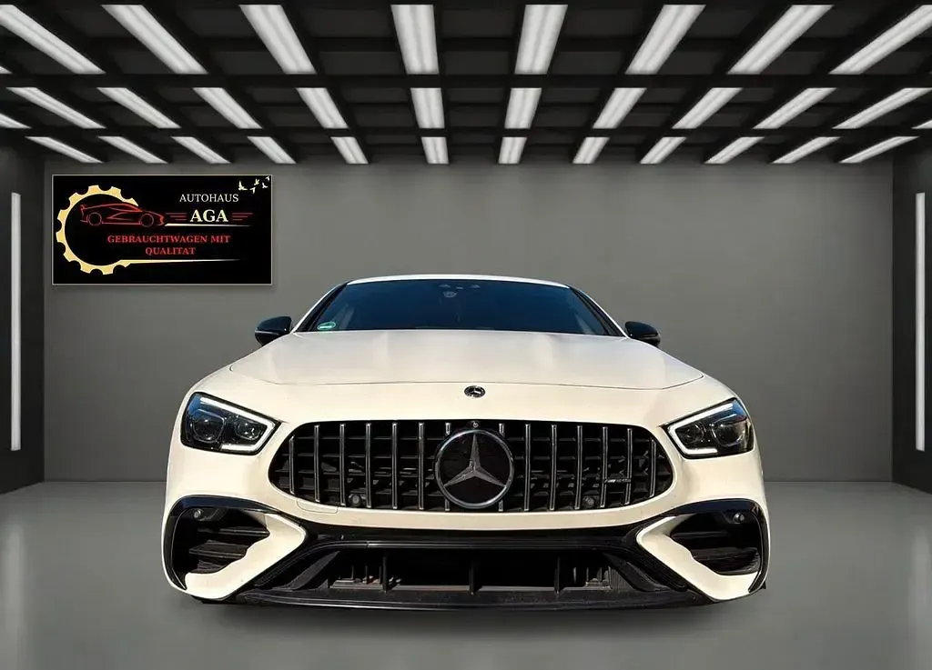 Gebraucht Mercedes AMG GT 43 AMG 367 PS (269 kW) 2022 Weiß Coupé
