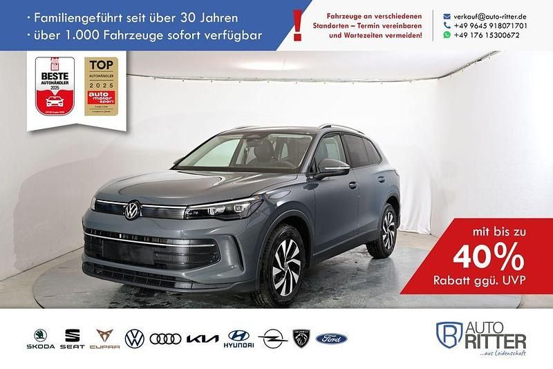 Delfin grau metallic/grau Neu 2025 VW Tiguan Advance SUV | 41.490 € - Bild 1/4