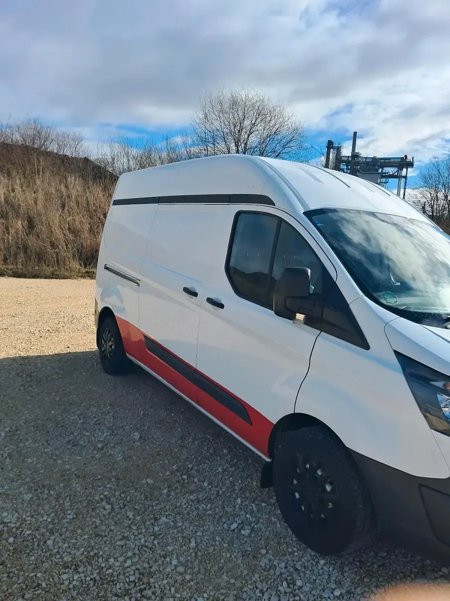 Gebraucht Ford Transit 101 PS (74 kW) 2015 Weiß Van / Kleinbus
