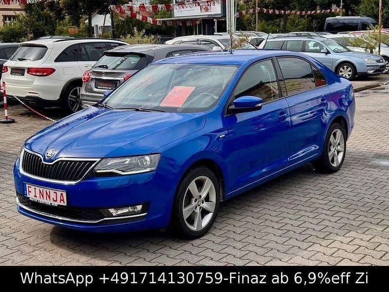 Blau Gebraucht 2019 Skoda Rapid Clever Limousine | 12.990 € (Fairer Preis) - Bild 1/4