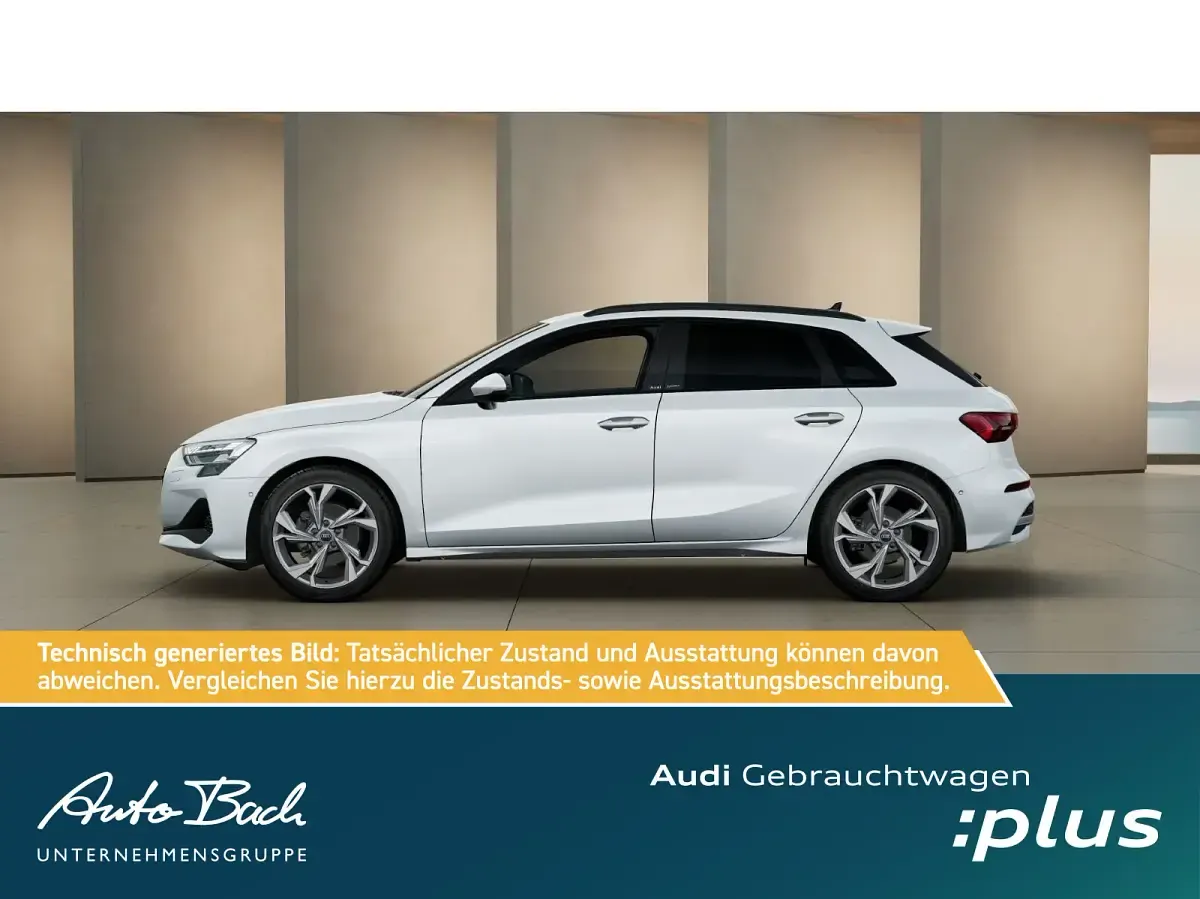 Gebraucht Audi A3 Ambiente 116 PS (85 kW) 2025 Gletscherweiß metallic Limousine