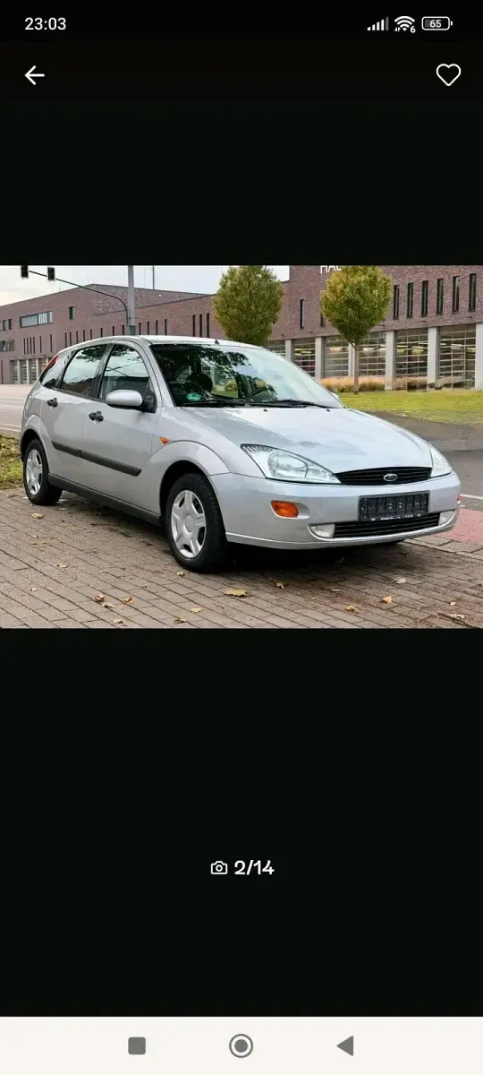Usado Ford Focus 101 CV (74 kW) 2001 Plateado Utilitario