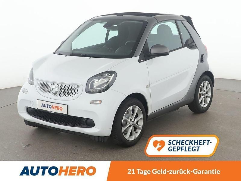 Weiß Gebraucht 2016 Smart ForTwo Cabrio Passion Cabrio | 12.280 € (Fairer Preis) - Bild 1/3