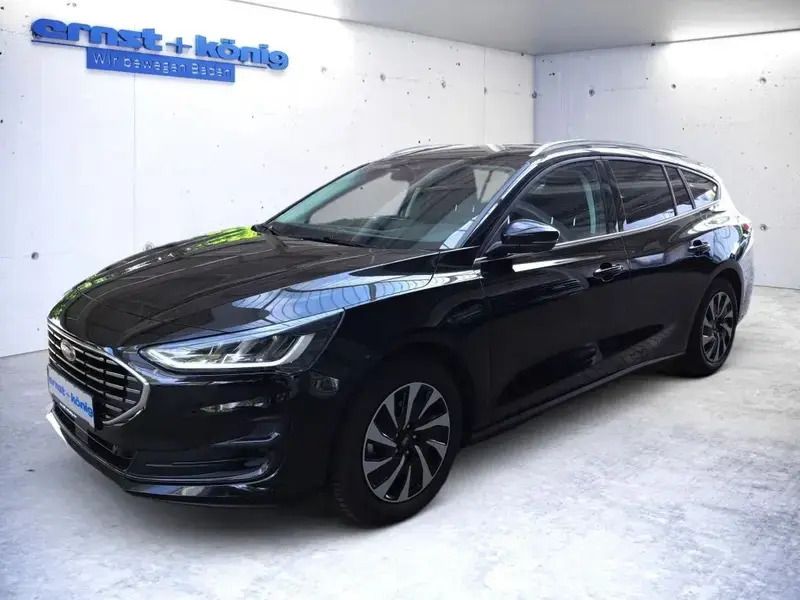 Schwarz Gebraucht 2024 Ford Focus Titanium Limousine | 28.880 € (Fairer Preis) - Bild 1/4