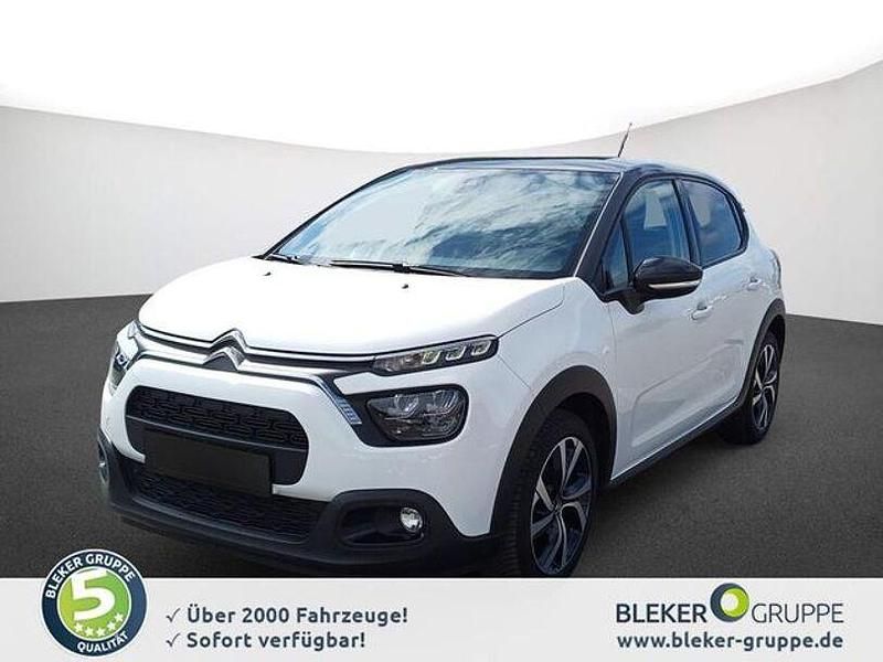 Weiß Gebraucht 2022 Citroën C3 PureTech Kleinwagen | 10.480 € (Guter Preis) - Bild 1/4